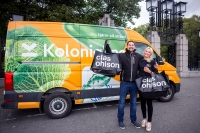 Kolonial.no + Clas Ohlson = sant. Karl Munthe-Kaas, administrerende direktør i Kolonial.no og Stine Trygg-Hauger, administrerende direktør i Clas Ohlson