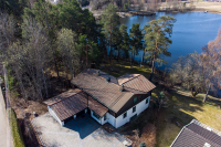 Huset til drapssiktede Tom Hagen i Sloraveien 4 i Lørenskog. Hagen er siktet for å ha drept ektefellen Anne-Elisabeth Hagen. Pågripelsen skjedde halvannet år etter at den 68 år gamle kvinnen forsvant fra hjemmet sitt.