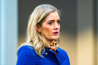 Justisminister Emilie Enger Mehl (Sp) er glad for at det er så mange som har benyttet anledningen til å ytre seg om domstolsrformen.