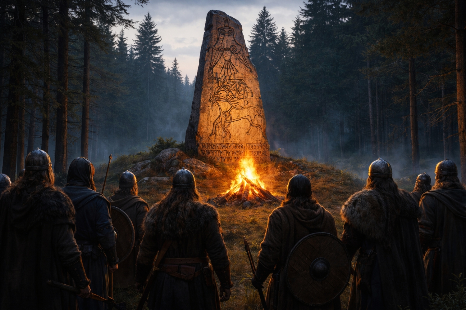 Fra Steinsfjorden til Dnipro – vikingtidens bånd hedrer Ukraina