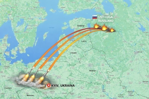 Droneangrep mot russisk by ved Østersjøen