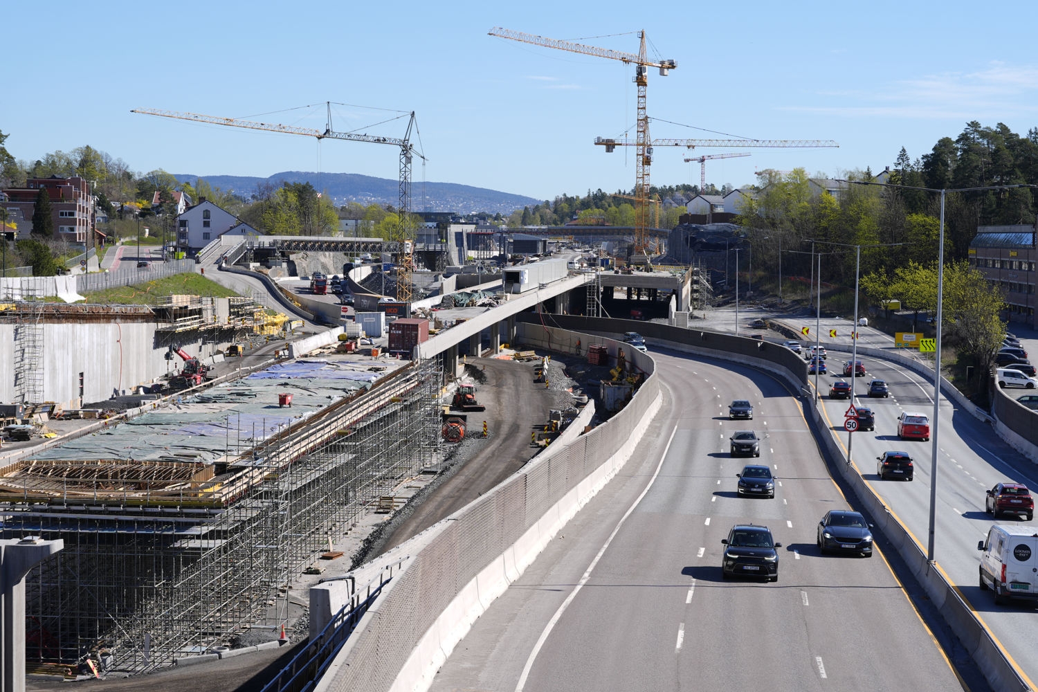 Vegvesenet advarer mot kø på E18 inn mot Oslo