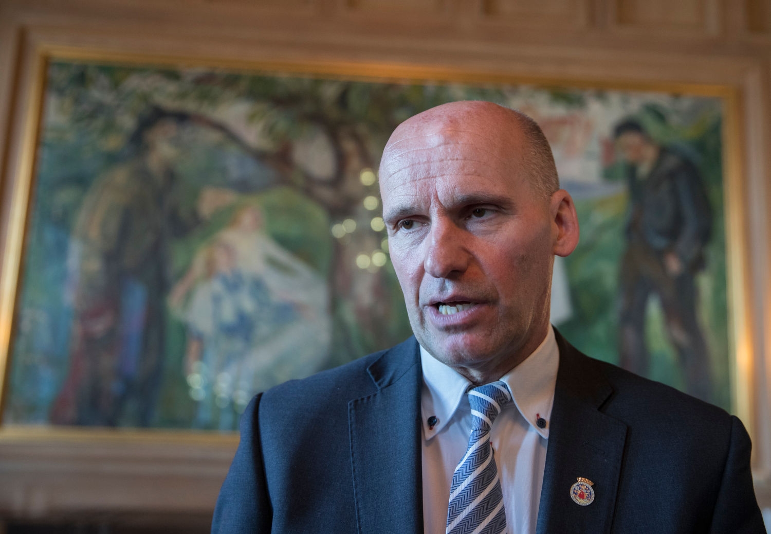 r Lippestad går sammen med flere tidligere KrF-topper om å starte et nytt politisk parti. Her er han som næringsbyråd i Oslo i 2017.