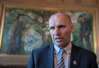 r Lippestad går sammen med flere tidligere KrF-topper om å starte et nytt politisk parti. Her er han som næringsbyråd i Oslo i 2017.
