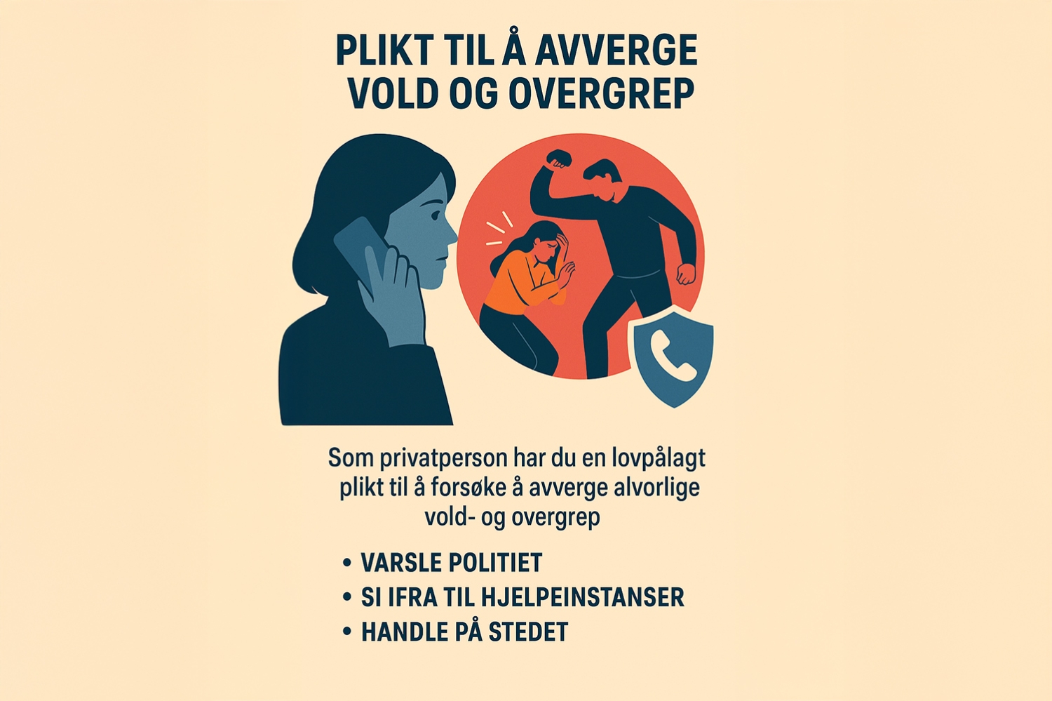 Mange kjenner ikke til avvergingsplikten – men du kan ha plikt til å gripe inn