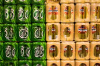 Ølprodusenten Ringnes er blant bedriftene som rammes av streiken.