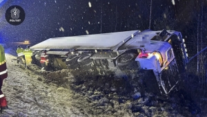 Flere ulykker på Østlandet – politiet advarer om glatte veier