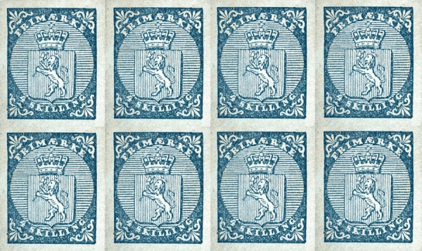 Norske frimerker solgt for 2 millioner kroner